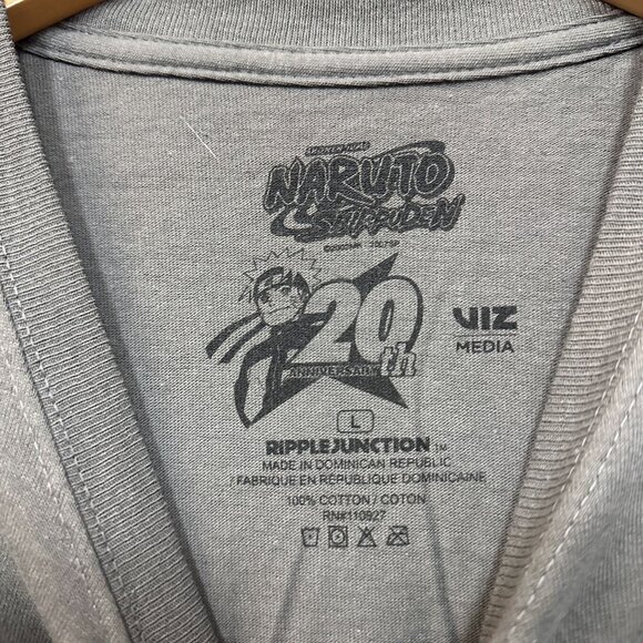 Naruto Shippuden Chibi Style Sasuke Uchiha Anime Tee L - Picture 4 of 4